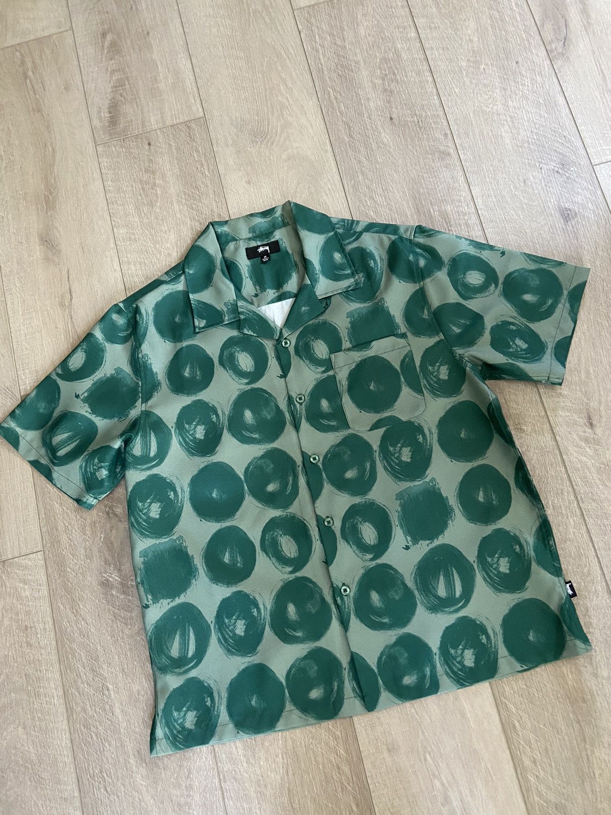 Stussy Collard Shirt | Grailed