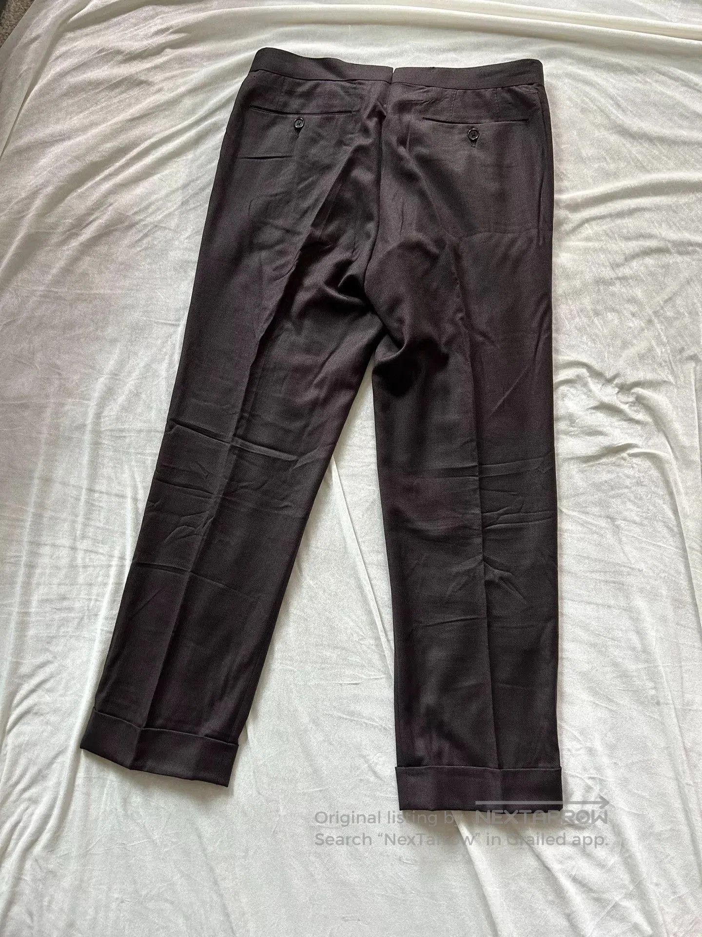 Other Ring Jacket Brown Wool Trousers. Size US 30 / EU 46 - 2 Thumbnail