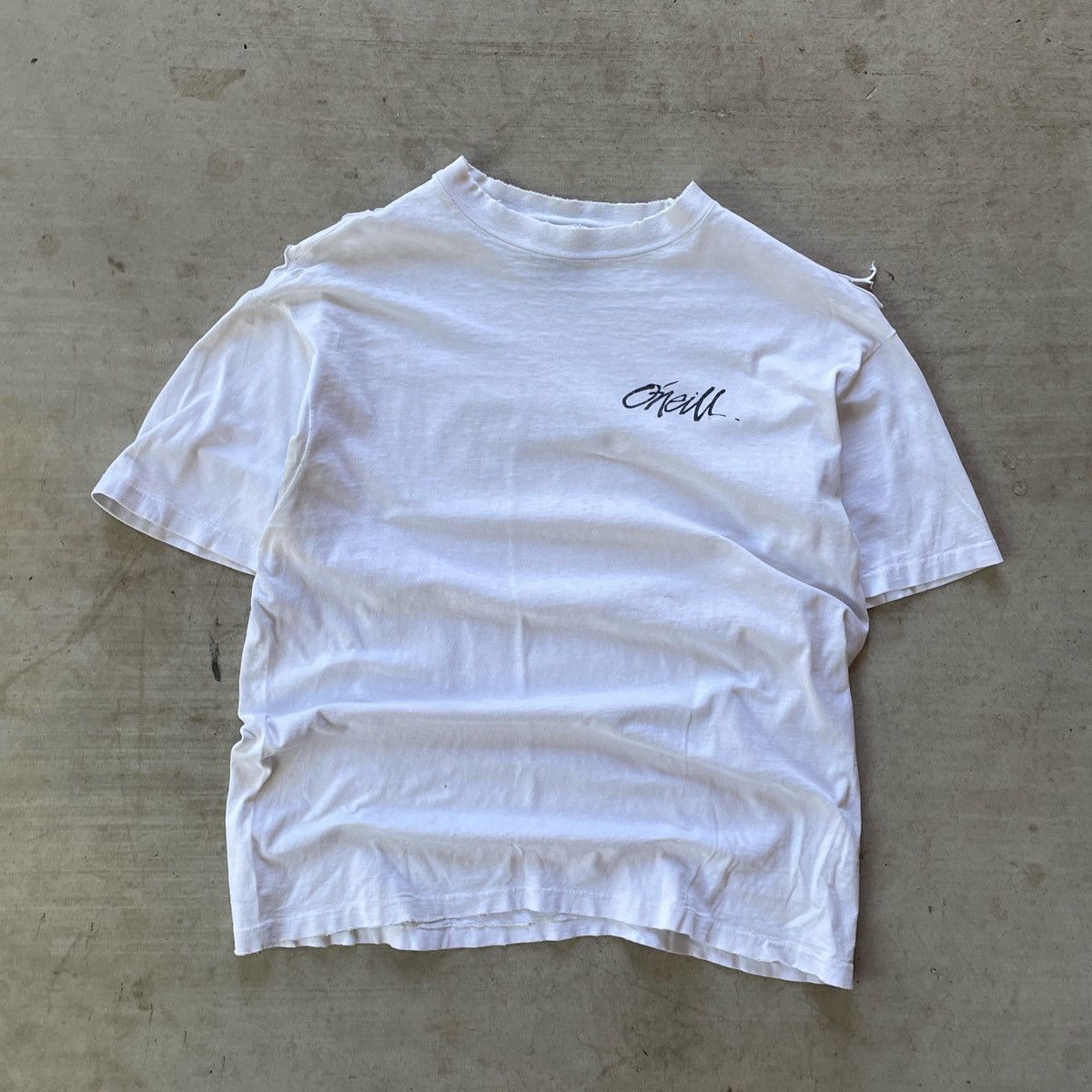 Vintage Vintage 90s O’Neil T Shirt Size US L / EU 52-54 / 3 - 3 Thumbnail