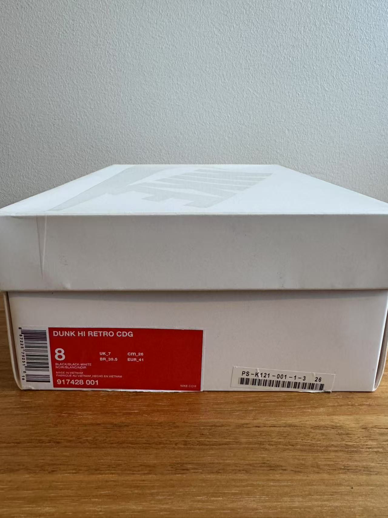 Comme des Garcons Homme Plus × Nike Nike Comme Des Garçon Dunk High Sneaker US8/EU41 Size US 8 / EU 41 - 9 Thumbnail