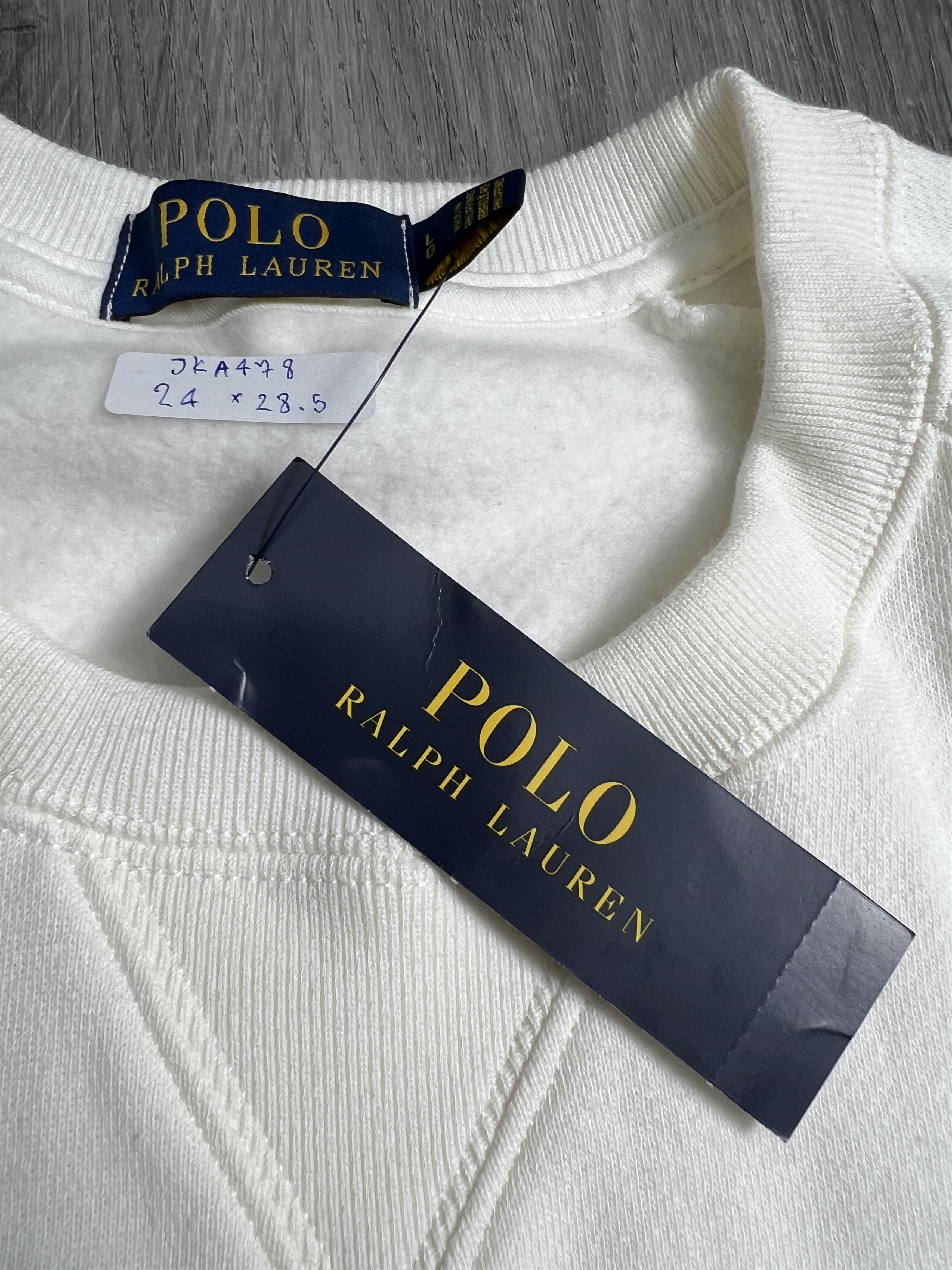 Polo Ralph Lauren *NWT Polo Ralph Lauren Cross Flags Sweatshirt (L) JKA478 Size US L / EU 52-54 / 3 - 6 Thumbnail