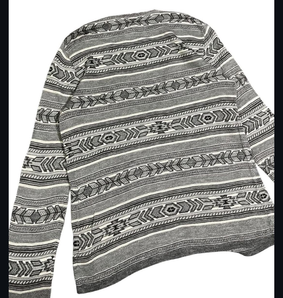 GOA 2000s G.o.a Native Knitted Cardigan y2k Lgb Size US M / EU 48-50 / 2 - 4 Thumbnail