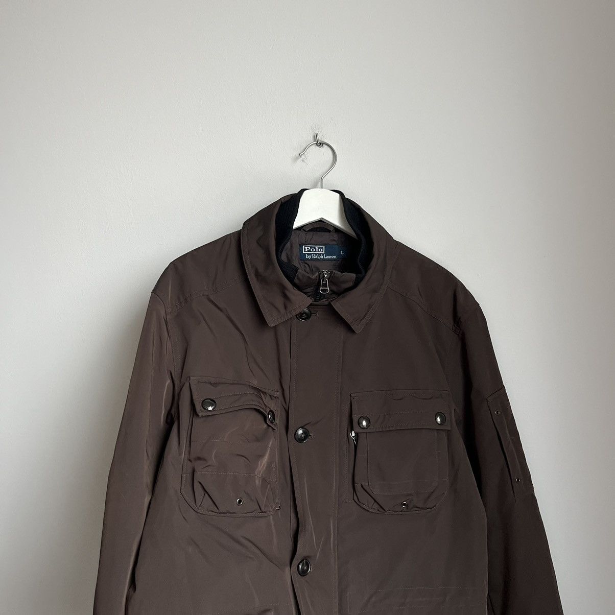 Polo Ralph Lauren Rare! Polo Ralph Lauren Military Brown Jacket Size US L / EU 52-54 / 3 - 4 Thumbnail