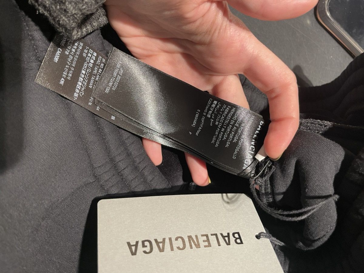 Balenciaga COTTON SWEATPANTS IN BLACK Size 26" / US 2 / IT 38 - 6 Thumbnail