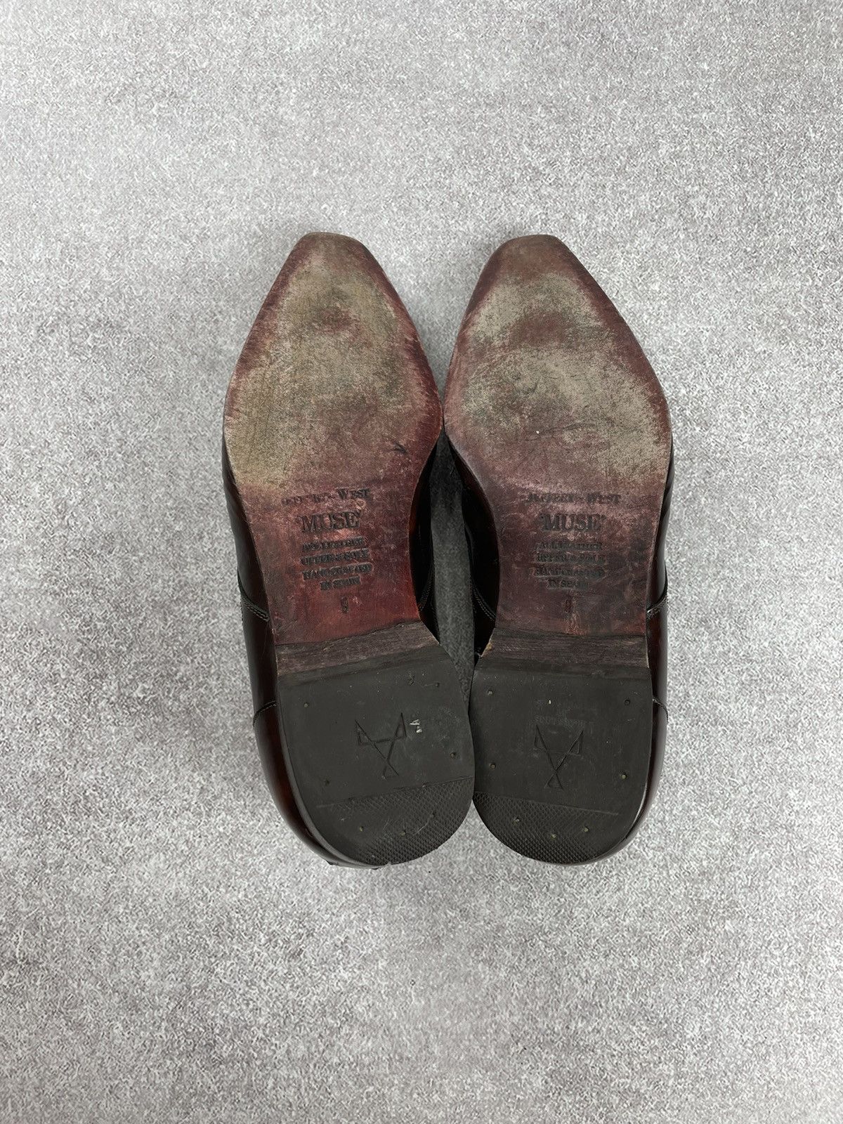 Jeffery West × Vintage × Western Rise Jeffery West Muse Classic Leather Cowboy Shoes Size 9 Size US 9 / EU 42 - 13 Thumbnail