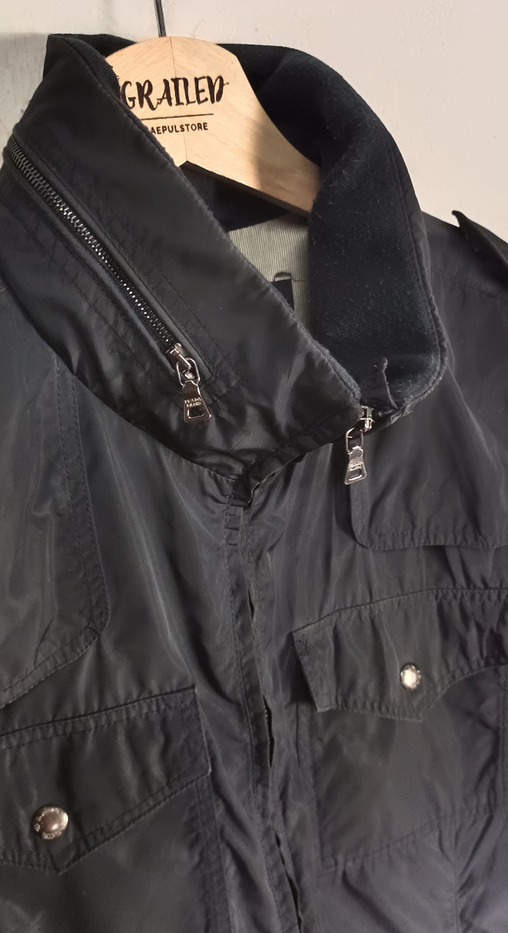 Prada Prada M6 Military Double Collar Jacket Size US M / EU 48-50 / 2 - 11 Thumbnail