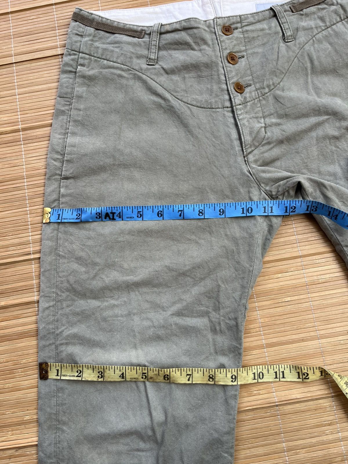 Ordinary Fits Ordinary fits 3quater pants green olive Size US 32 / EU 48 - 9 Thumbnail