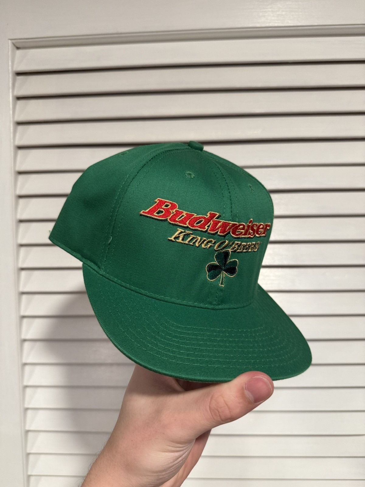 Budweiser Vintage Budweiser Hat SnapBack Size ONE SIZE - 2 Thumbnail