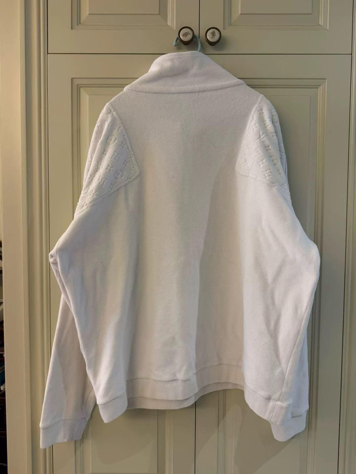 Louis Vuitton louis vuitton velour half-zip sweatshirt Size US XL / EU 56 / 4 - 2 Thumbnail