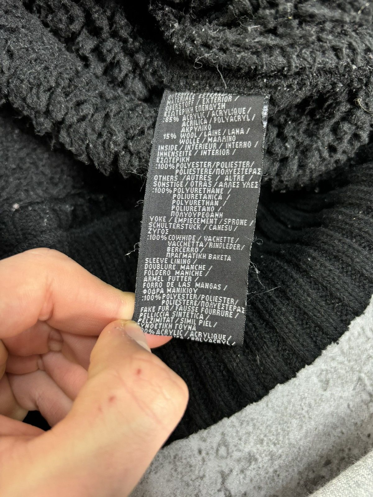 Schott Schott USA Sherling Sherpa Jacket Y2K Bomber Avirex Size US L / EU 52-54 / 3 - 8 Thumbnail