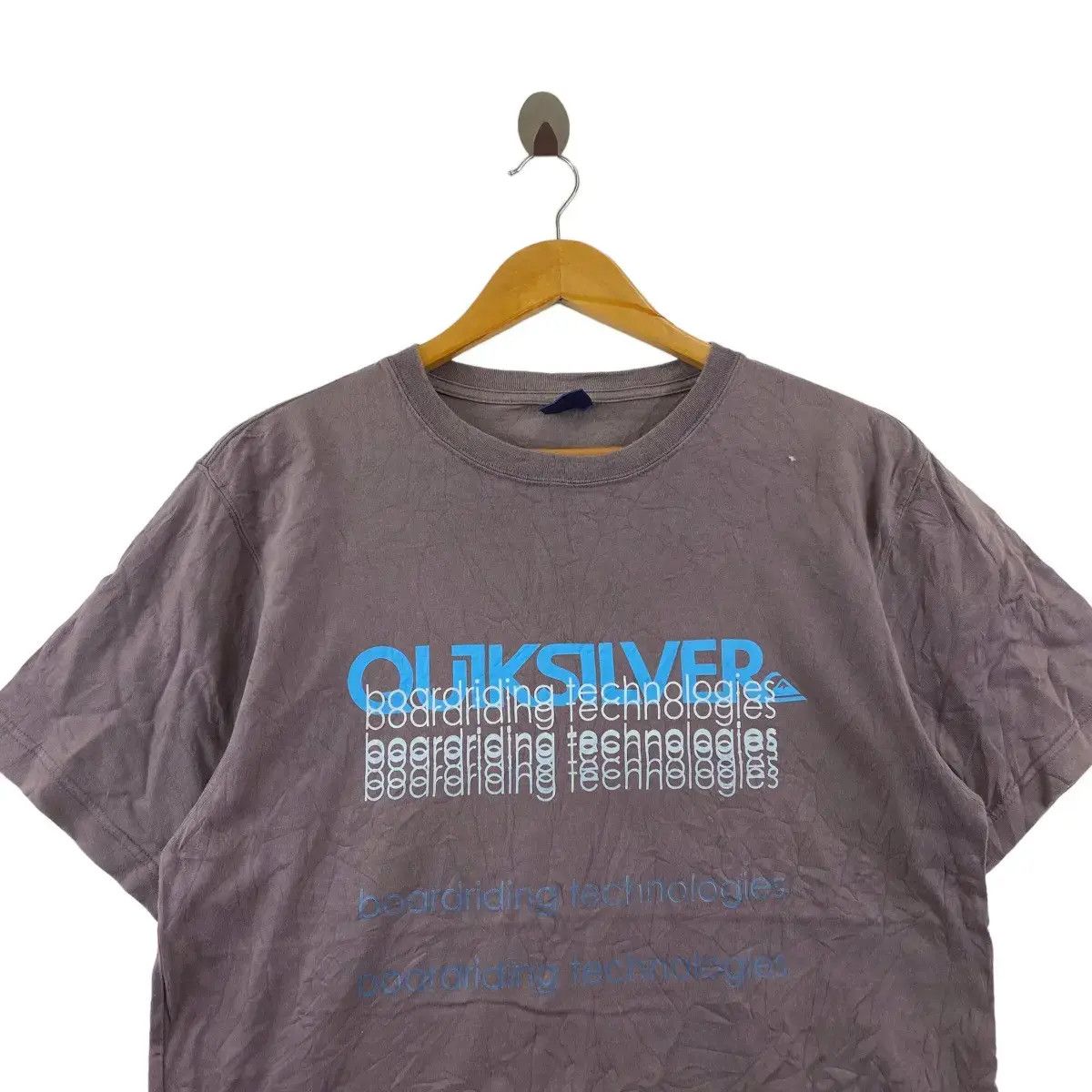 Quiksilver Vintage QUIKSILVER BOARDING TECHNOLOGIES Surf Tee Shirt Size US L / EU 52-54 / 3 - 2 Thumbnail