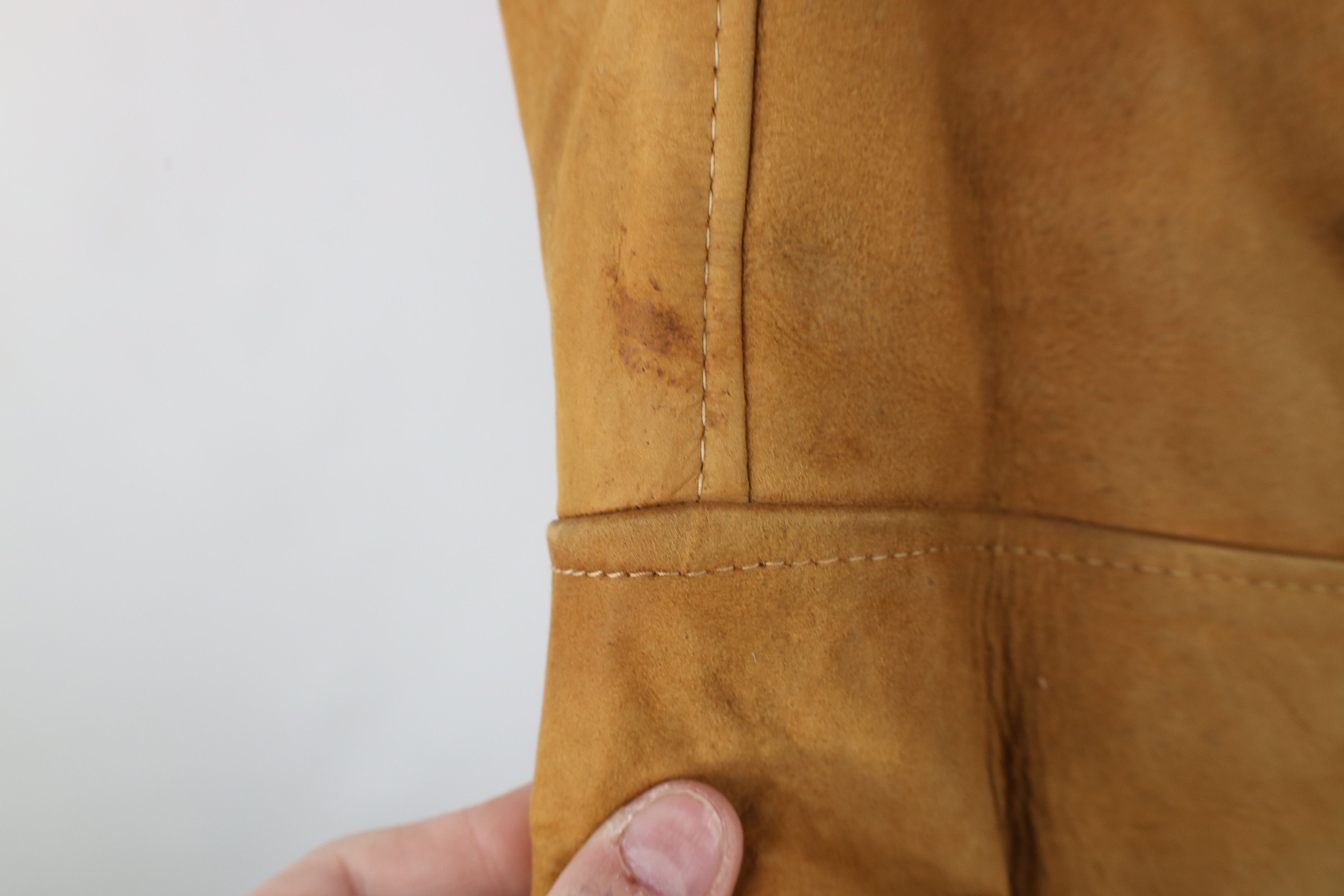 Vintage Vintage 60s Streetwear Leather Shearling Marlboro Man Jacket Size US L / EU 52-54 / 3 - 5 Thumbnail