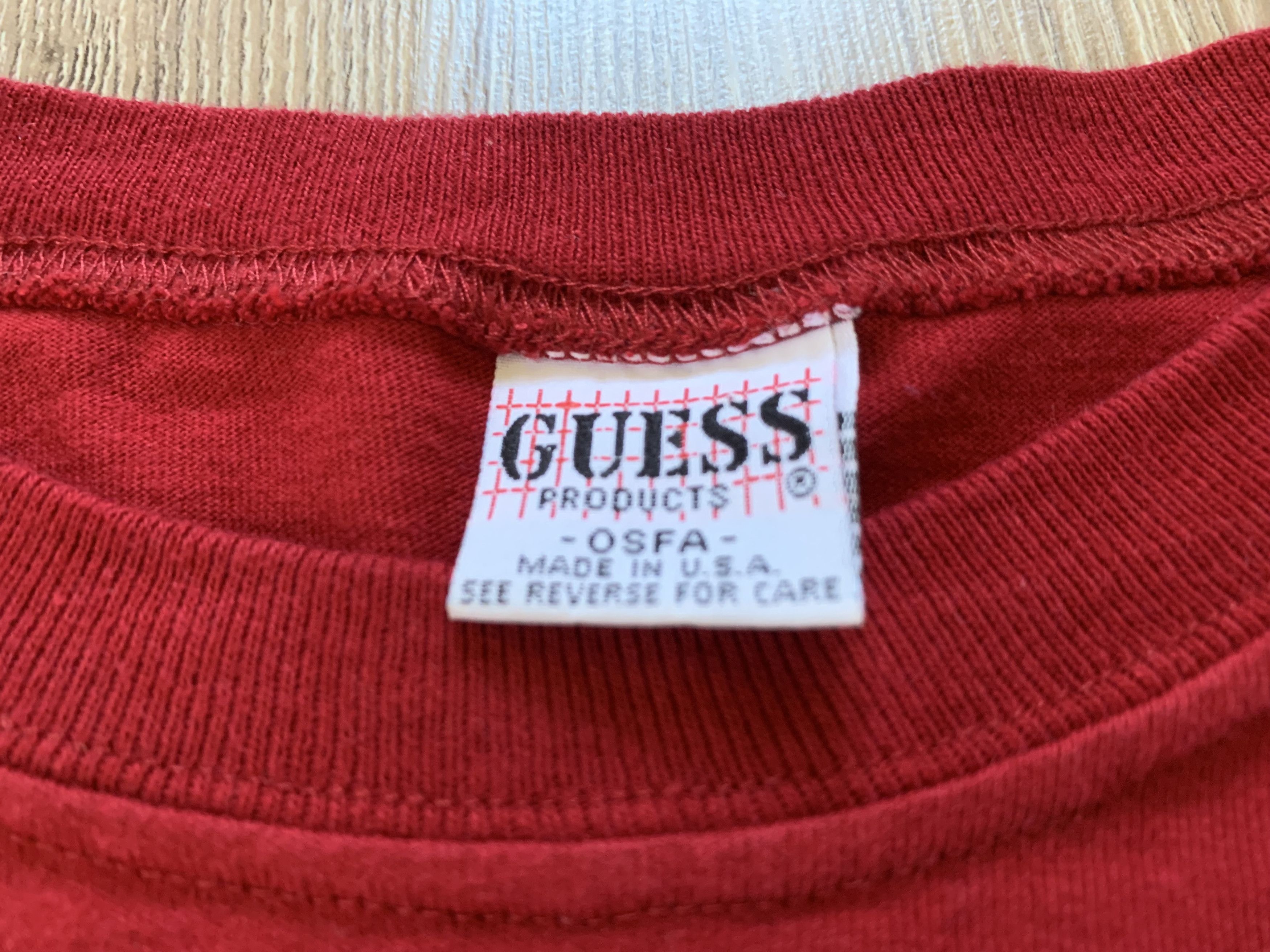 Guess Guess Vintage Embroidered Logo Long Sleeve Size US L / EU 52-54 / 3 - 6 Thumbnail