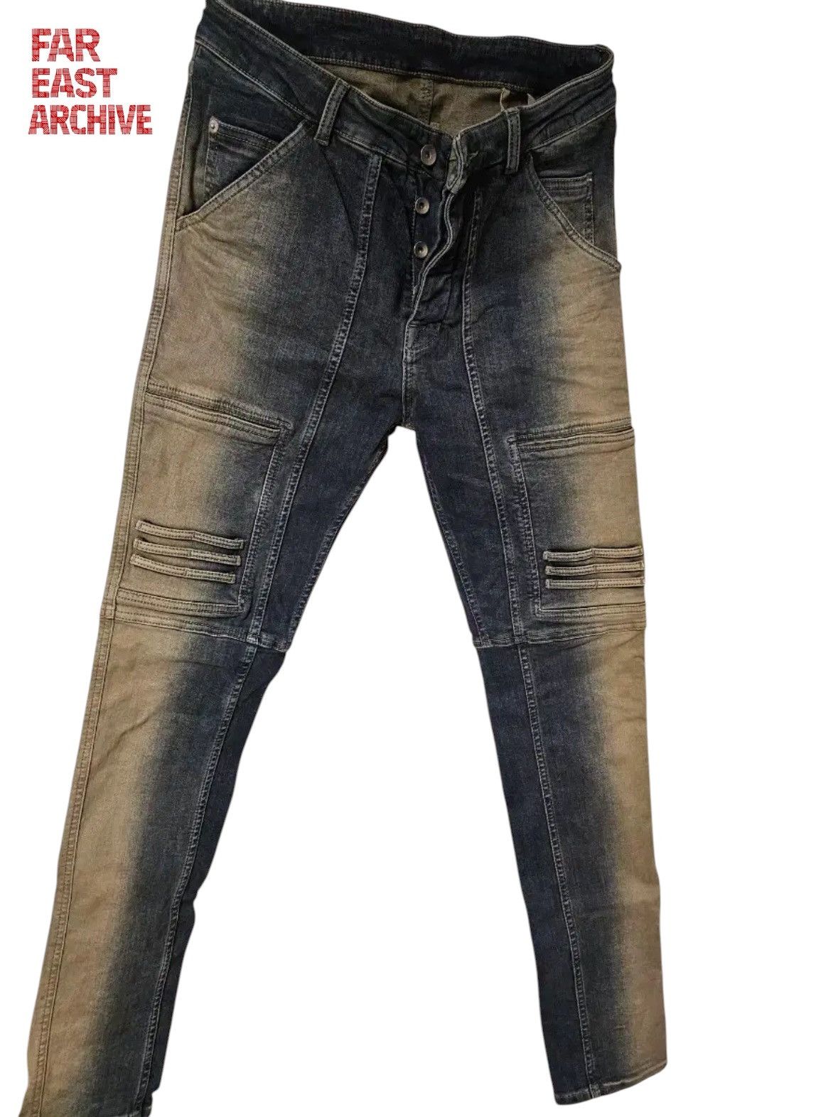 Rick Owens Rick Owens Nagakin Mineral Denim Jean Size US 32 / EU 48 - 1 Thumbnail