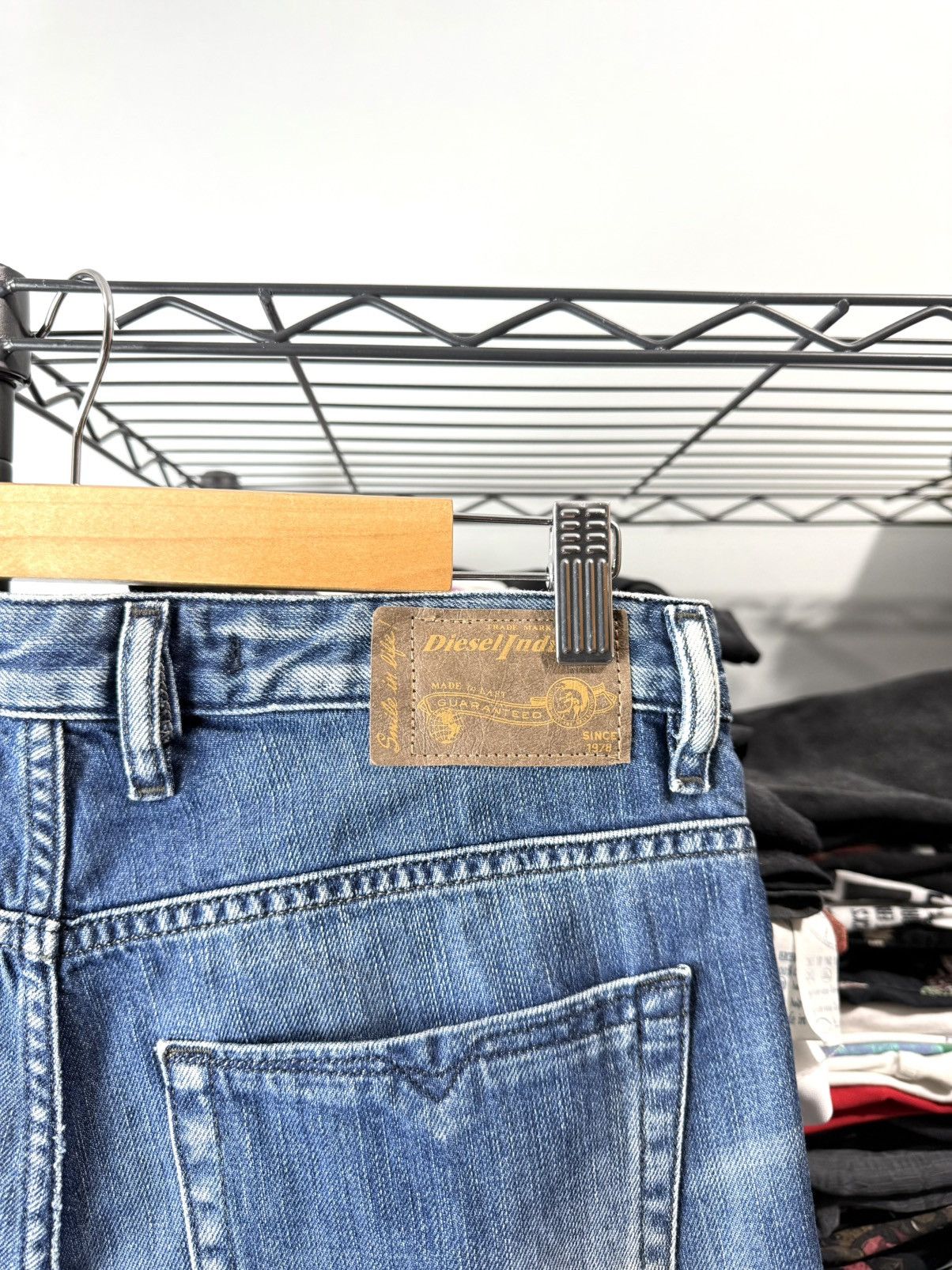 Diesel Vintage Diesel Archive Denim Pants Designer Y2K Affiction Size US 26 / EU 42 - 10 Thumbnail