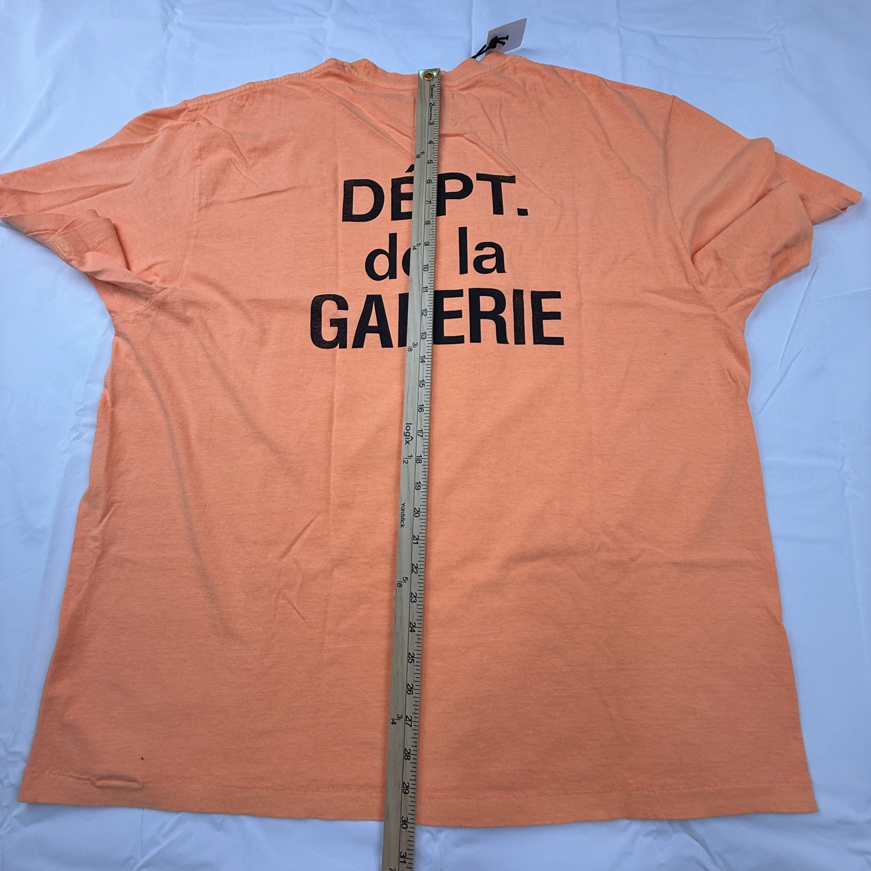 Gallery Dept. Gallery Dept Dept de la Galerie Orange Graphic T-Shirt Mens Size US XXL / EU 58 / 5 - 10 Thumbnail