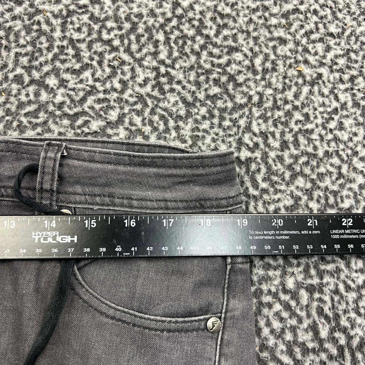Other Footprint Manufacture Jeans Men 36x33 Gray Denim Pants Size US 36 / EU 52 - 7 Thumbnail