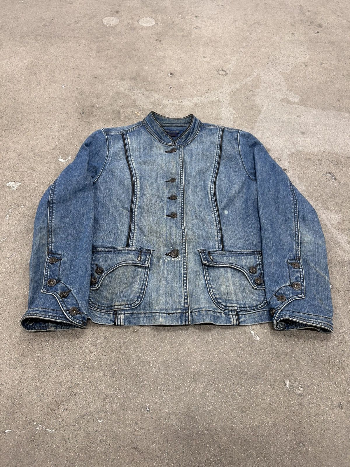 Hysteric Glamour Vintage Heidi Military Crop Style Jacket Size L / US 10 / IT 46 - 2 Thumbnail