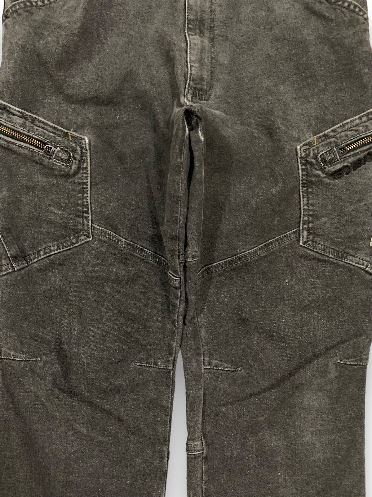 POST ARCHIVE FACTION (PAF) Vintage Japanese Brand Double Knee Style Utility Cargo Jeans Size US 33 - 7 Thumbnail