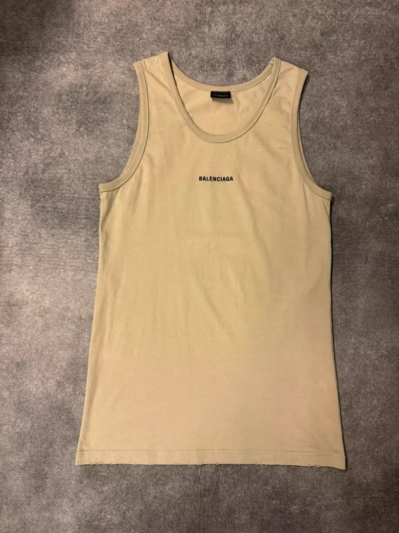 Balenciaga Balenciaga Front and back embroidered vest Size US XS / EU 42 / 0 - 1 Thumbnail