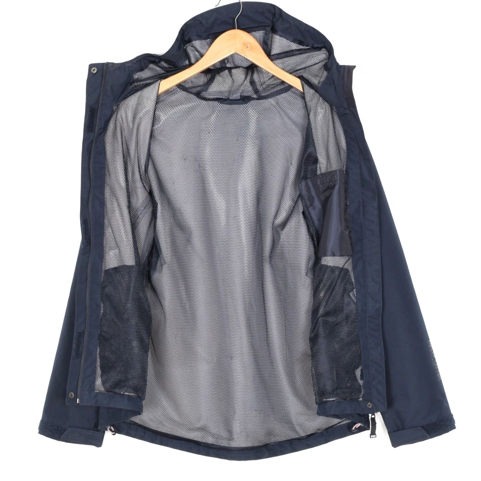 Helly Hansen Helly Hansen Seven Jacket Women L Hooded Waterproof MJ5925 Blue Regular Size L Jacket Womens Rain Coat Size L / US 10 / IT 46 - 4 Thumbnail