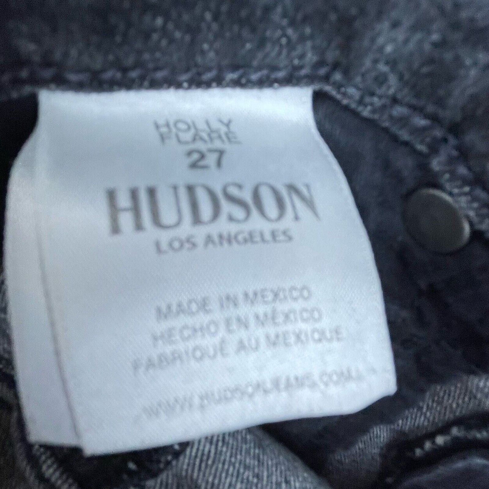 Hudson Hudson Jeans Womens 27 Grey Holly Flare Slit Ankle Rocker Size 27" / US 4 / IT 40 - 9 Thumbnail