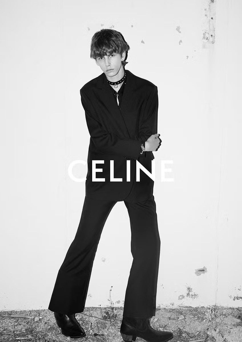 Celine CELINE BY HEDI SILIMANE 22SS BOXY JACKET IN WOOL GABARDINE Size 44R - 8 Thumbnail