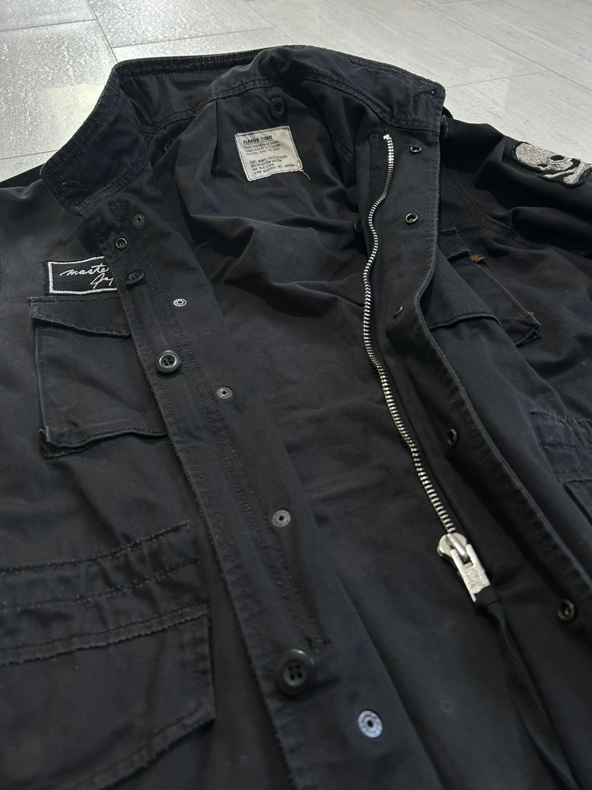Alpha Industries × Mastermind Japan Mastermind Japan Alpha industries M65 military parka jacket Size US XL / EU 56 / 4 - 7 Thumbnail