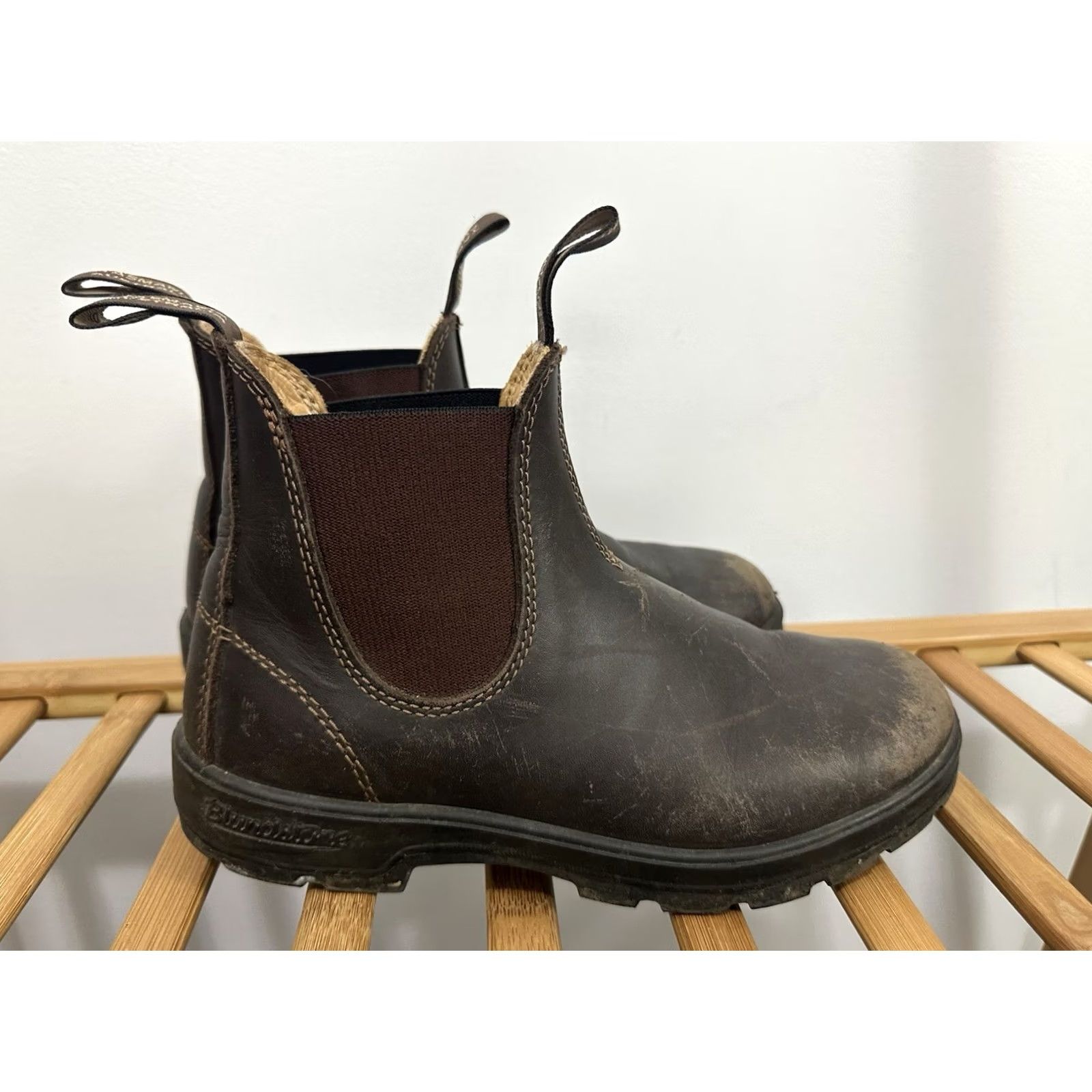 Blundstone VINTAGE Blundstone Chelsea Boots Women AU 4 Brown Leather 587 Ankle Boots Womens Size US 4 / IT 34 - 4 Thumbnail