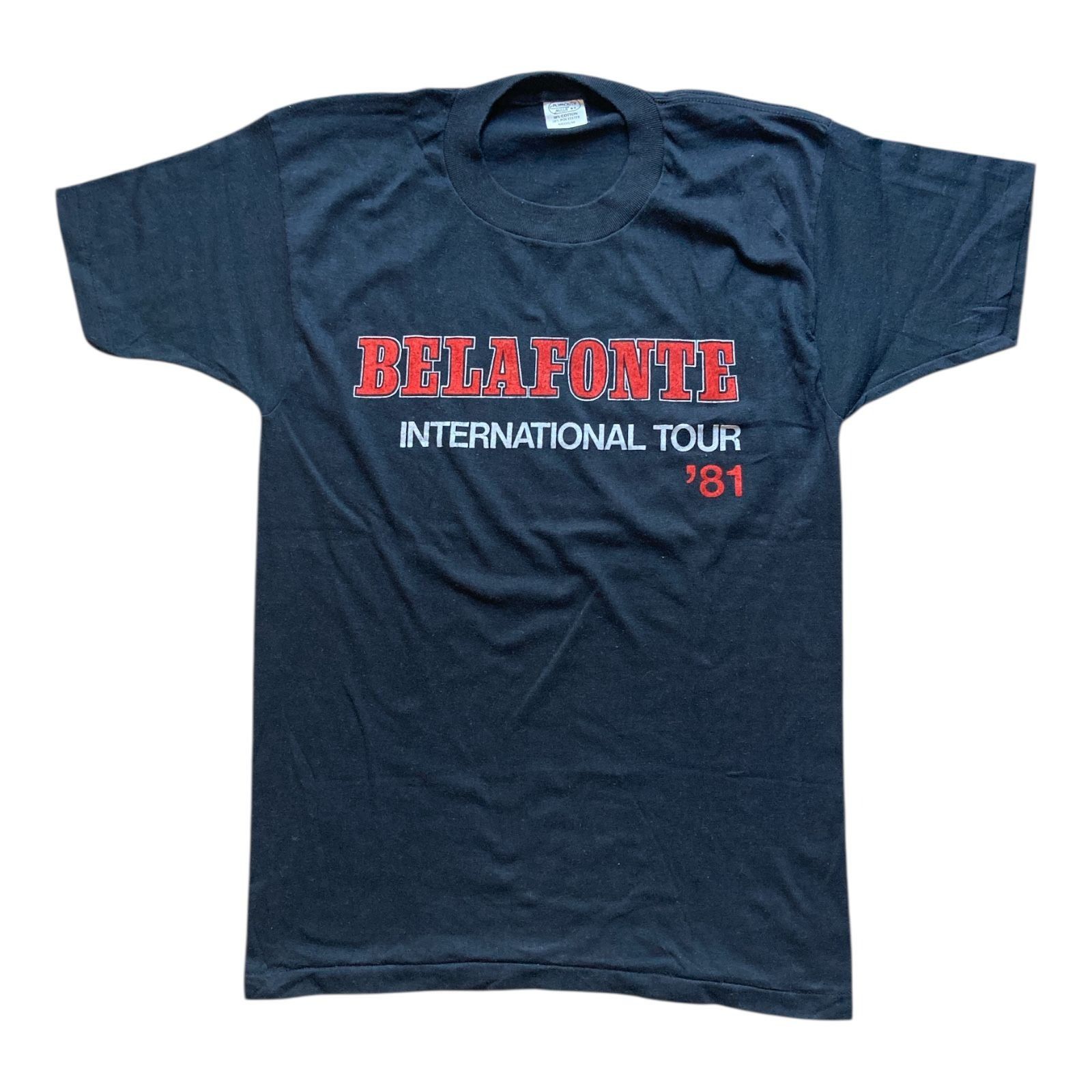 Other Vintage 1981 Belafonte International Tour Black T-Shirt Plym Size US S / EU 44-46 / 1 - 1 Thumbnail