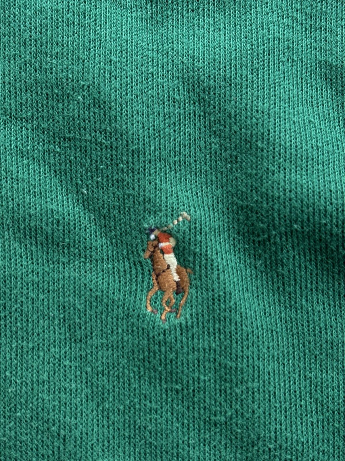 Polo Ralph Lauren Polo Ralph Lauren Bottle Green Quarter Zip Size US L / EU 52-54 / 3 - 4 Thumbnail
