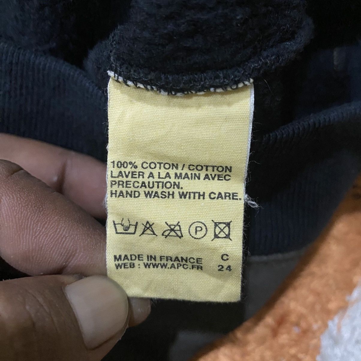 A.P.C. ☀️Nice design APC plain sweatshirt Size US S / EU 44-46 / 1 - 6 Thumbnail