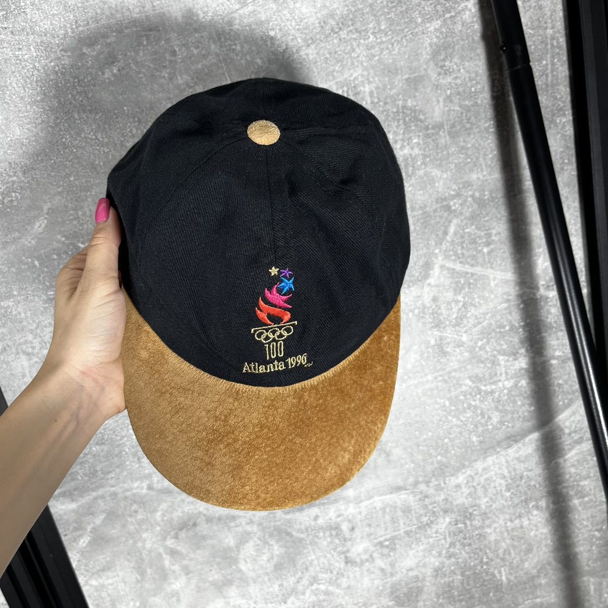 USA Olympics Vintage Atlanta 1996 Olympics Games Cap McDonalds Y2K Size ONE SIZE - 4 Thumbnail