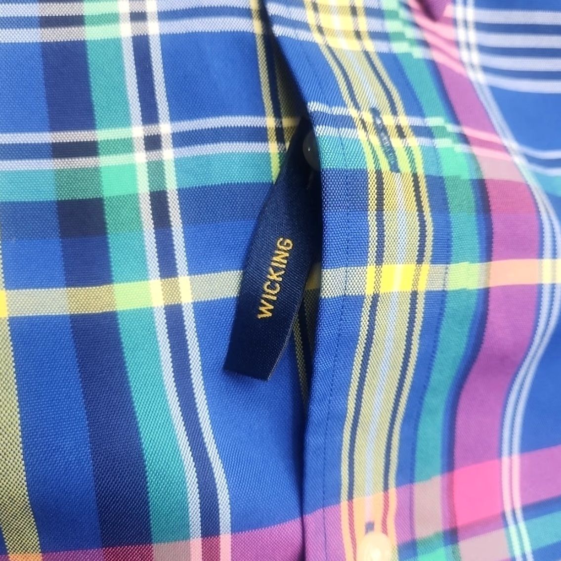 Polo Ralph Lauren Polo Ralph Lauren Men 2XLT Big Classic Fit Madras Plaid Performance Button Shirt Size US XXL / EU 58 / 5 - 3 Thumbnail