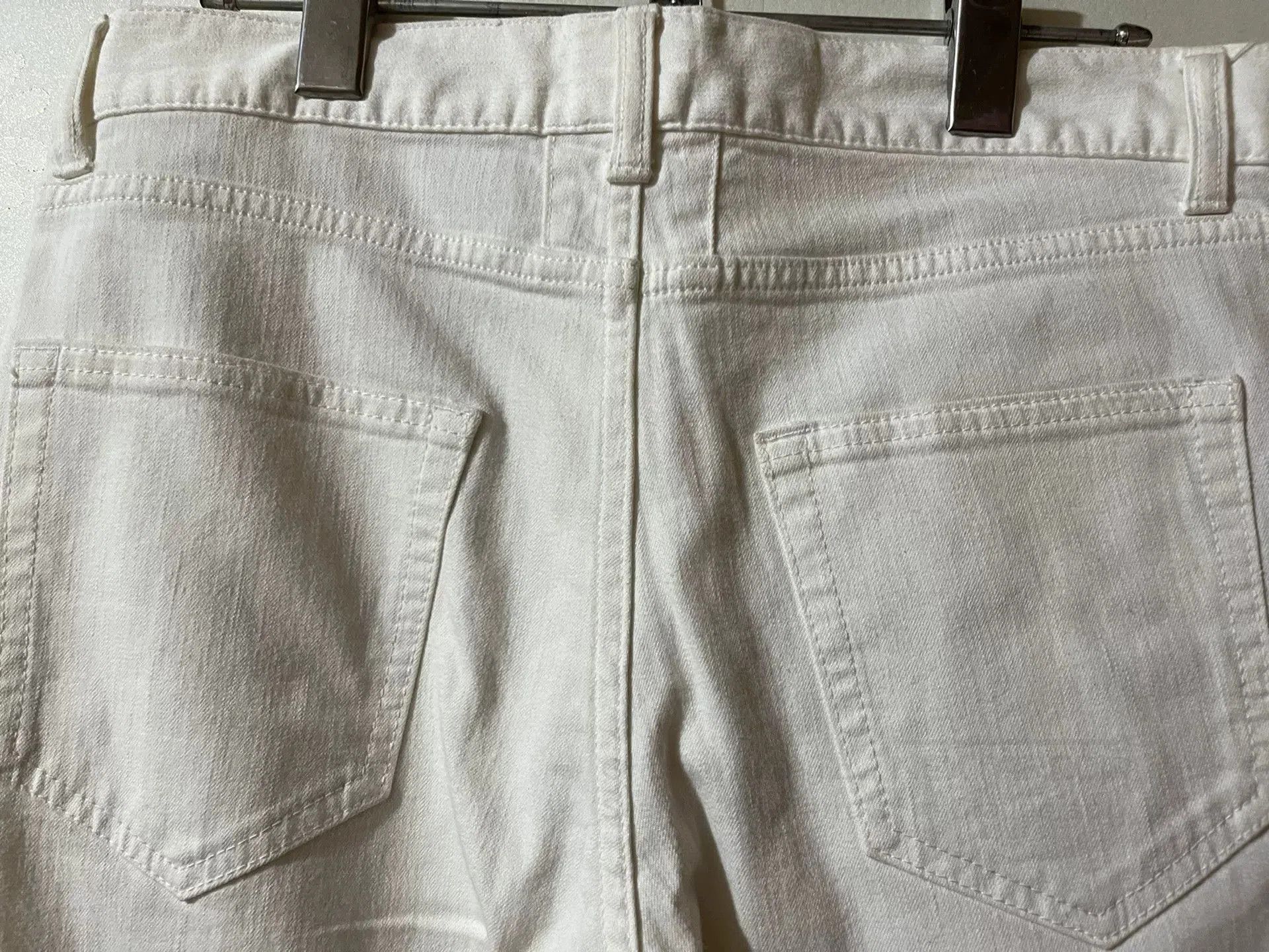 Saint Laurent Paris Saint Laurent White Jeans. Size US 32 / EU 48 - 3 Thumbnail