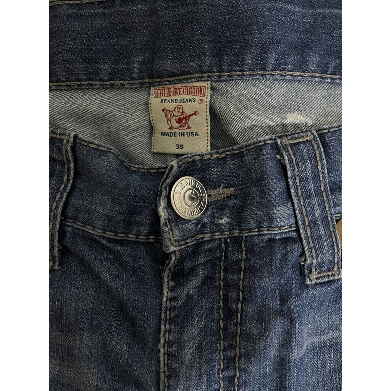 True Religion True Religion Ricky Big T Sz 38 Size US 38 / EU 54 - 12 Thumbnail
