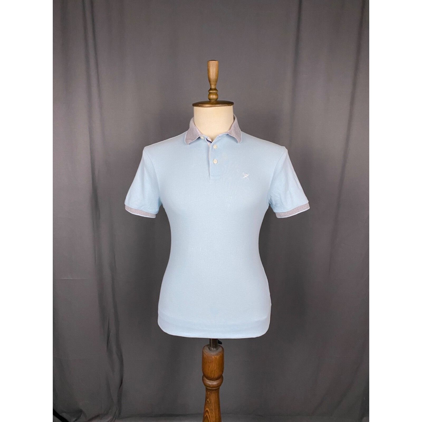 Hackett MINT! Hackett Small Logo Men's Light Blue Polo T-Shirt Size Size US M / EU 48-50 / 2 - 3 Thumbnail