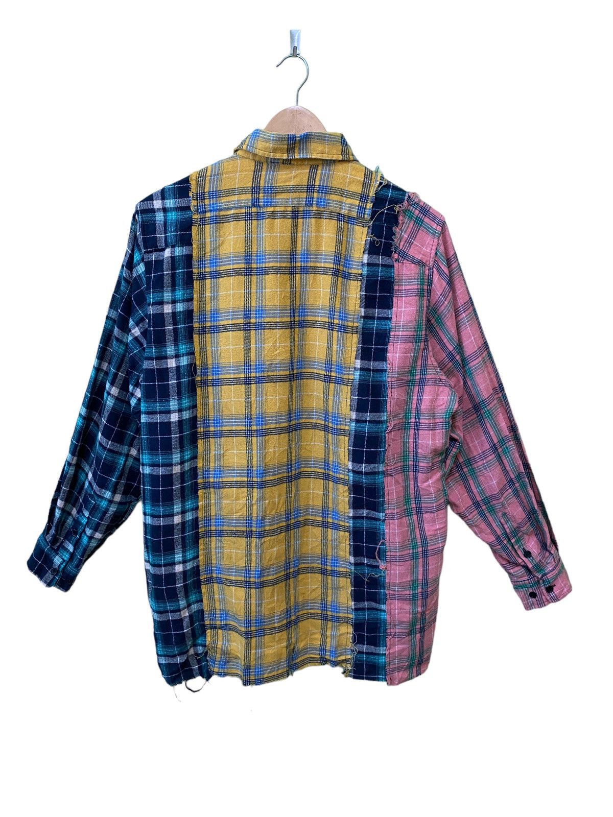 If Six Was Nine Flannel Better Be Reworks Rebuild Shirt Size US L / EU 52-54 / 3 - 2 Thumbnail