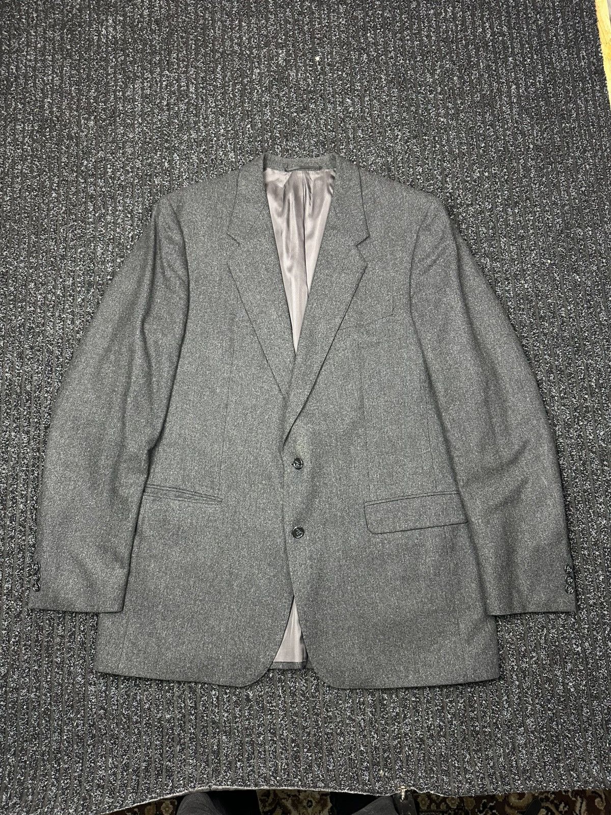 Ermenegildo Zegna Vintage Zegna Wool Suit 3 Piece Grey Classic Formal Tailored Size 40R - 3 Thumbnail