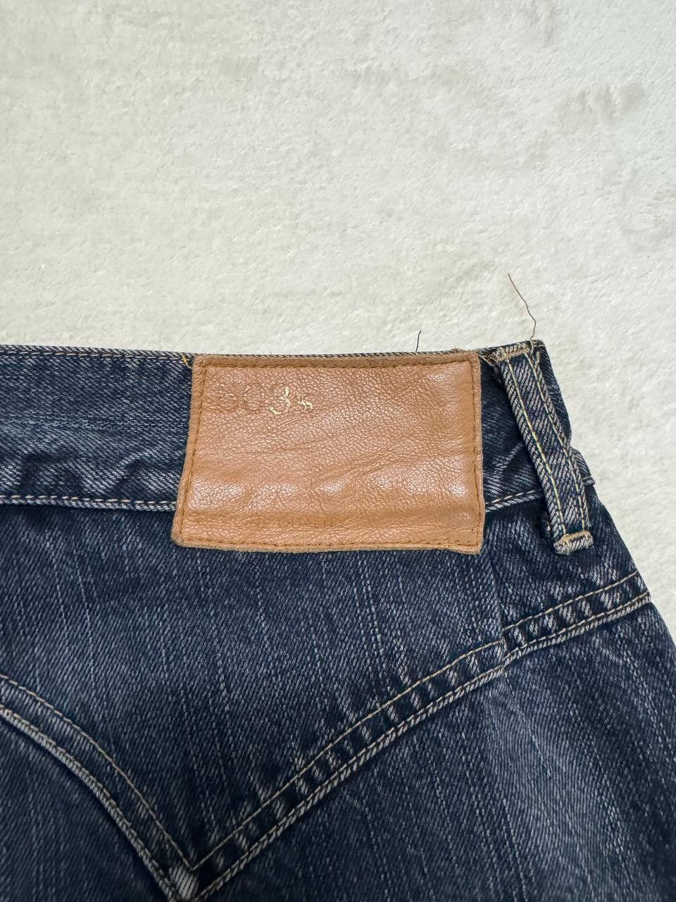 Edwin INSANE 90s Style Edwin 503 Rusty Sand Washed Dark Jeans Size US 32 / EU 48 - 18 Thumbnail