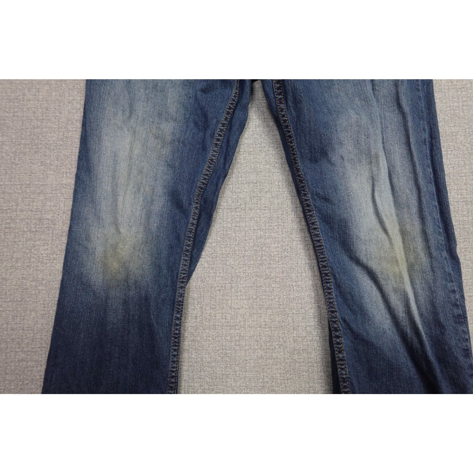 Levi's Levi's 559 Jeans Mens 30x30 Blue Denim Straight Leg 5-Pocket Zip Fly N/A Size US 30 / EU 46 - 4 Thumbnail