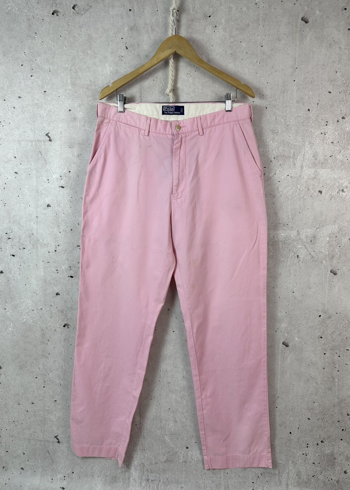 Polo Ralph Lauren Vintage Polo Ralph Lauren Pink Men’s Trousers Pants Size US 34 / EU 50 - 1 Thumbnail