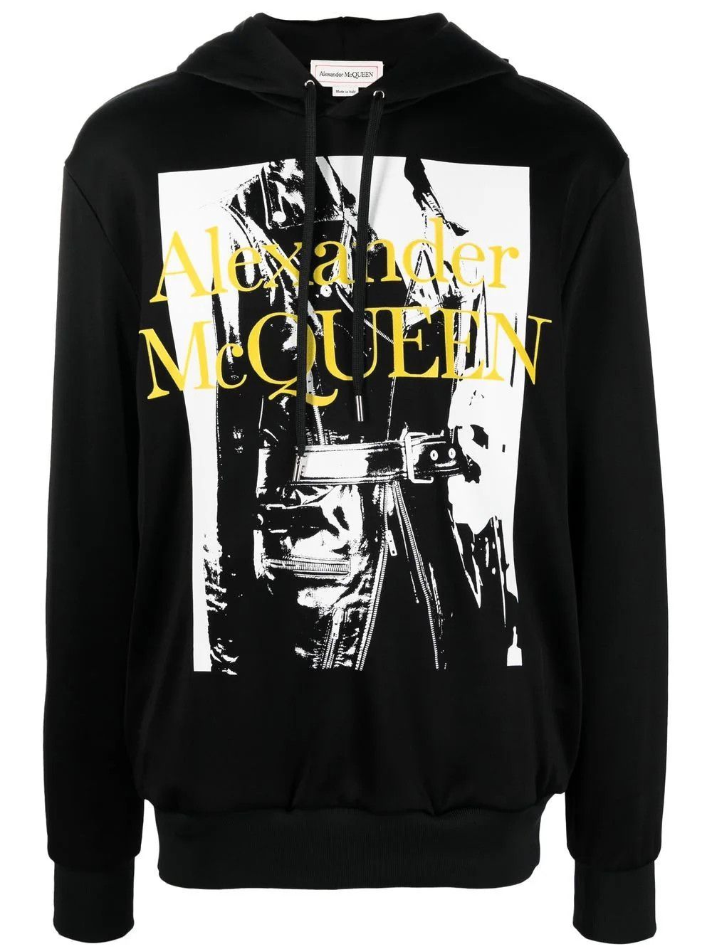 Alexander McQueen o1y1024 Hooded Sweatshirt In Black Size US S / EU 44-46 / 1 - 1 Thumbnail