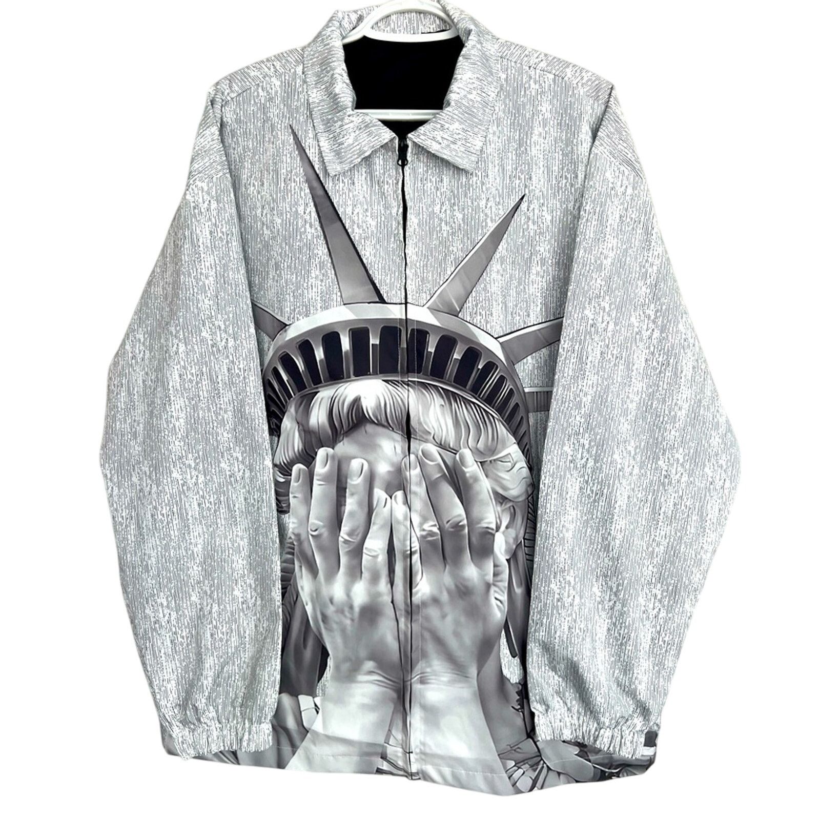 Other NEW Statue of No Liberty Windbreaker Jacket XXL STREETWEAR Size US XXL / EU 58 / 5 - 1 Thumbnail