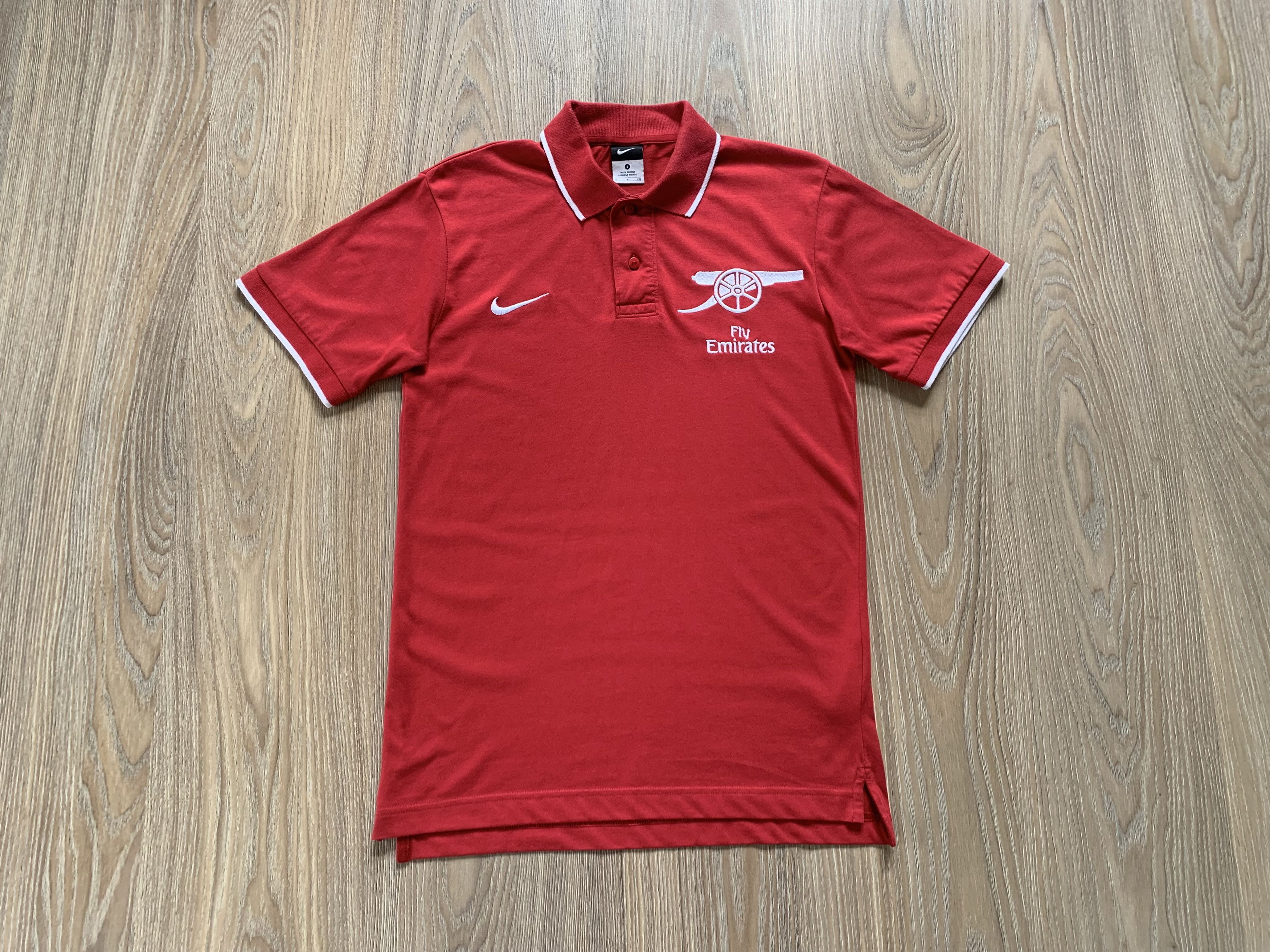 Nike × Vintage Nike Vintage Cotton Liverpool Soccer Polo Size US S / EU 44-46 / 1 - 1 Thumbnail