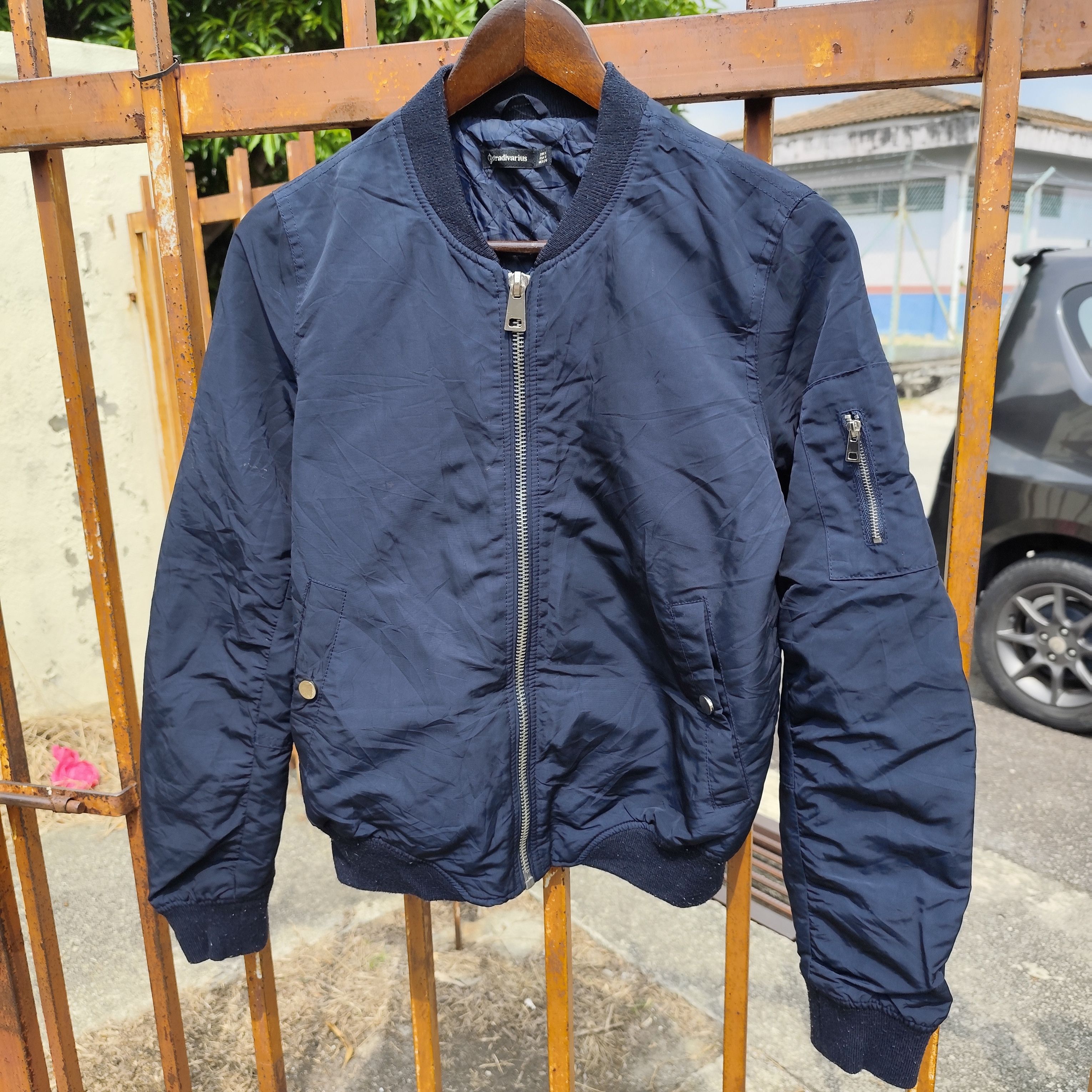 Designer 🔥STRADIVARIUS BOMBER JACKET Size US S / EU 44-46 / 1 - 3 Thumbnail