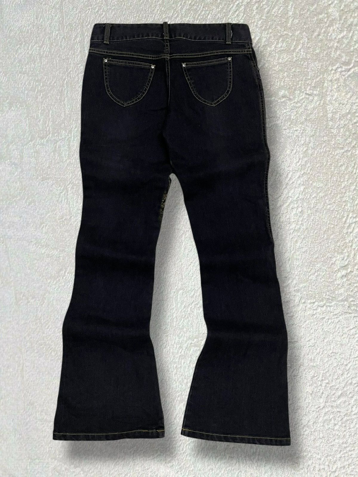 In The Attic Vintage 1990s Japan Designer Laura Iconic Punk Style Denim Size US 28 / EU 44 - 8 Thumbnail
