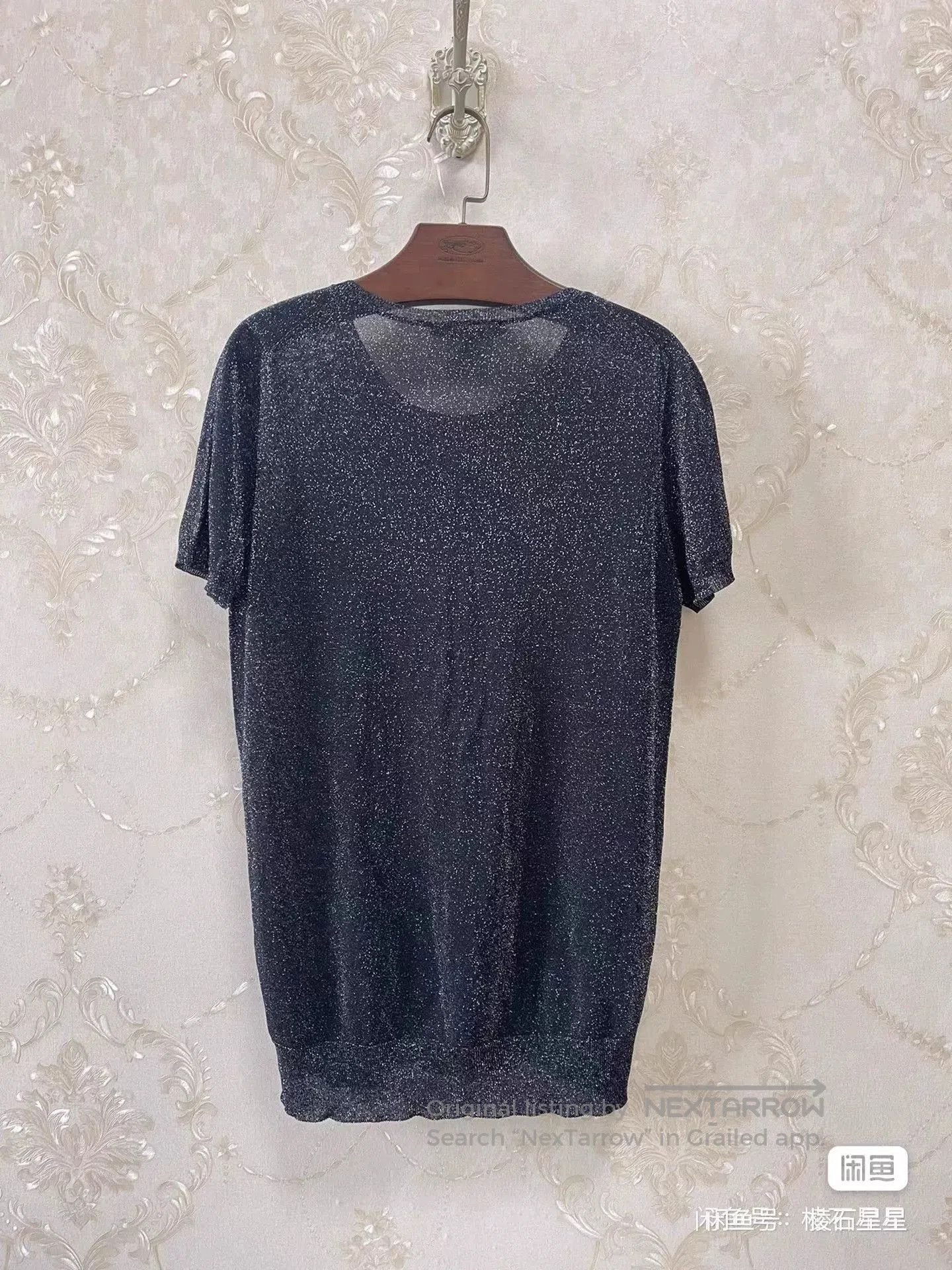 Gucci Gucci Runway Shiny Knit T-shirt. Size M / US 6-8 / IT 42-44 - 6 Thumbnail