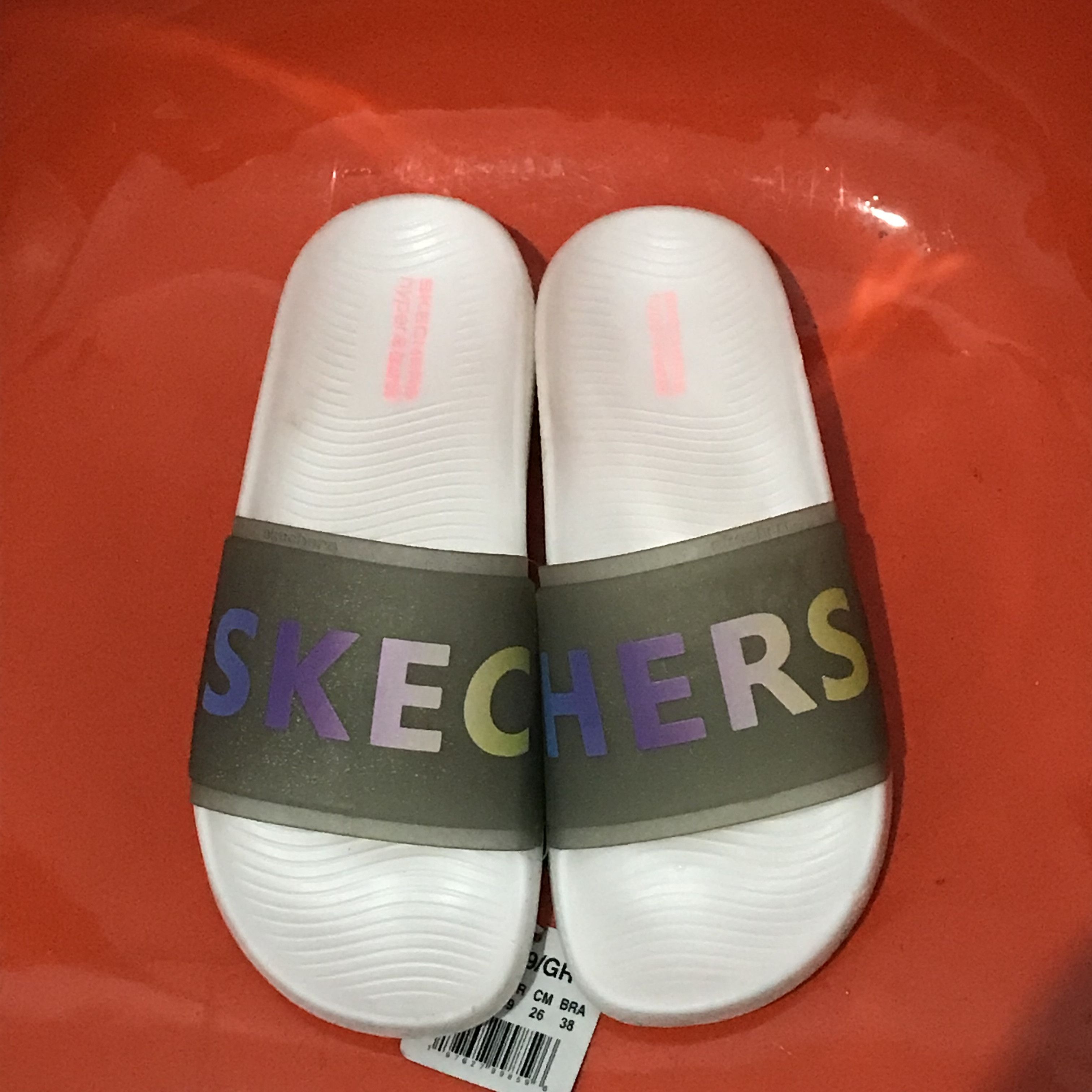 Skechers Sandals X Goodyear wellted Sole Go Walk hyper slide