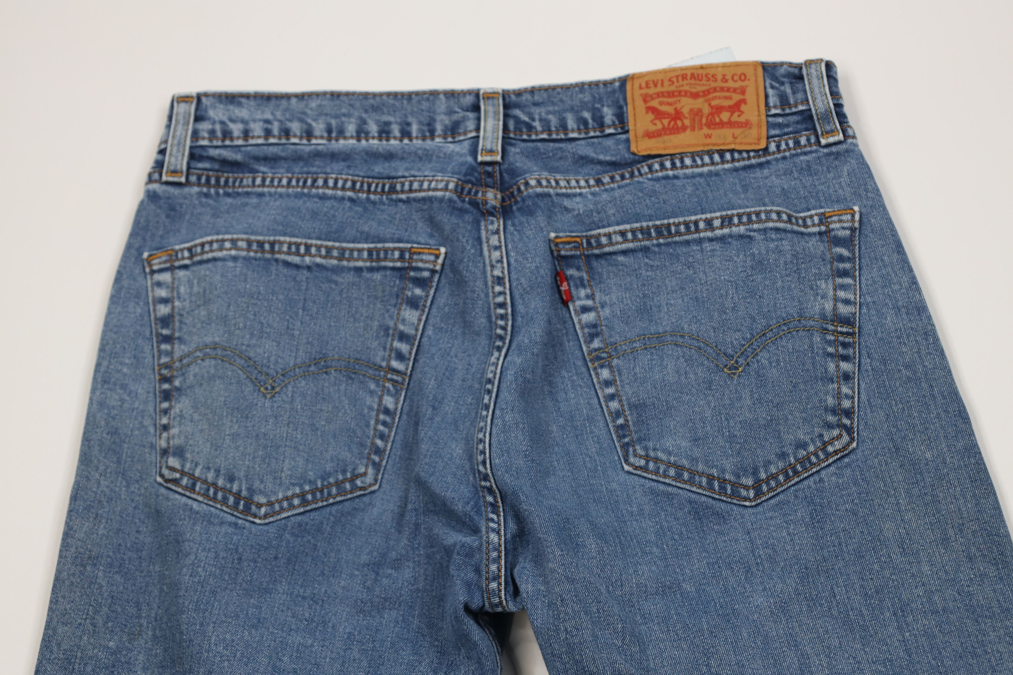Levi's Vintage Y2K Levis 505 Regular Fit Straight Leg Denim Jeans Size US 32 / EU 48 - 11 Thumbnail